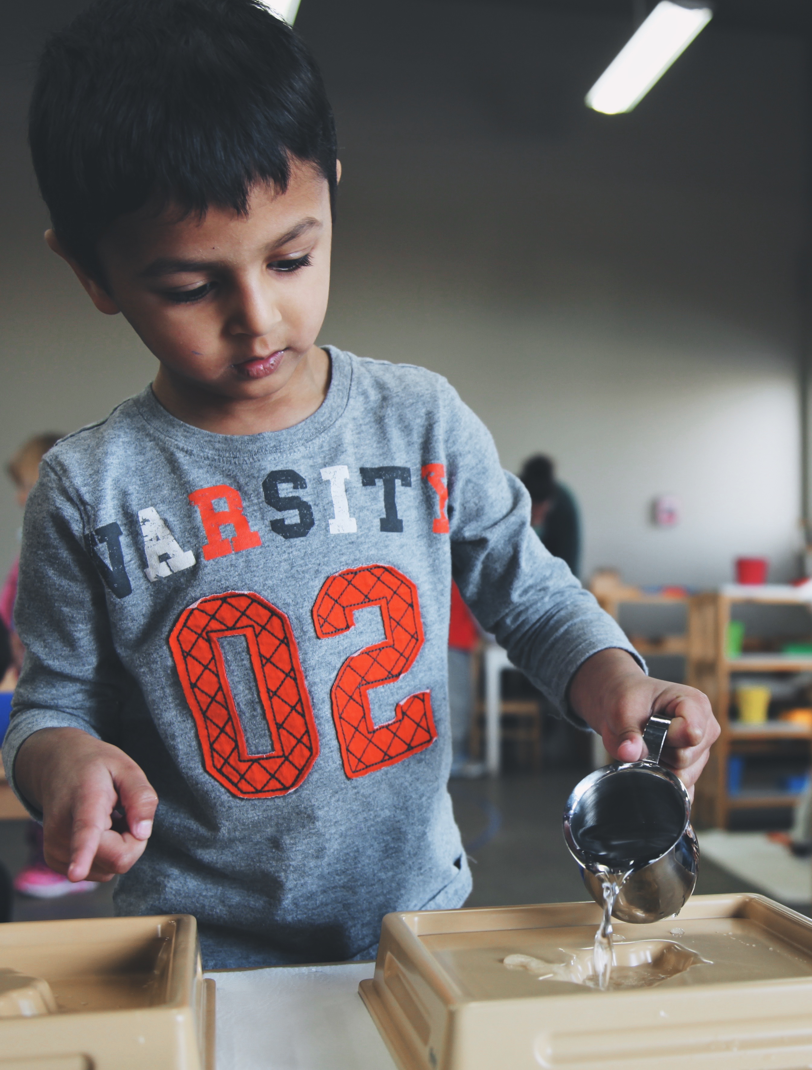 montessori land and water forms