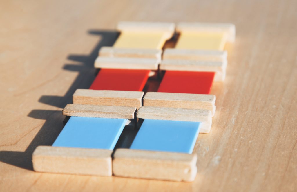 Beginner Montessori Color Activities for Box 1 - Master the